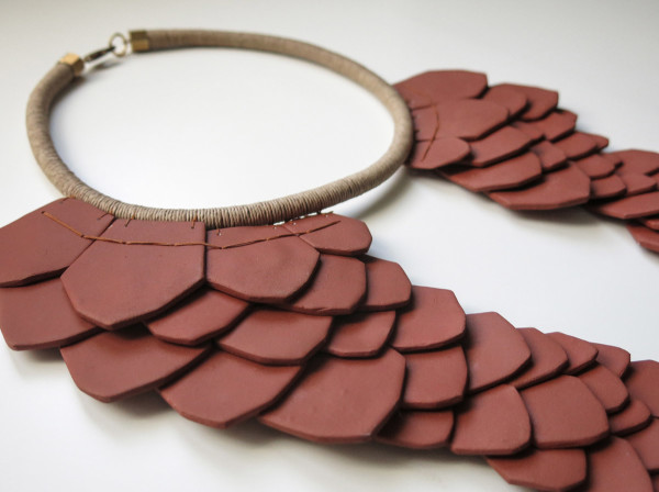 Mezzopiano Collection “Pangolino” [“Pangolin”] - Handmade jewelry AW 2016/17 - Designer Luisa Littarru
