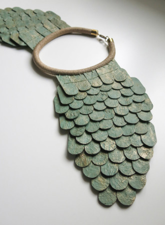 Mezzopiano Collection “Pangolino” [“Pangolin”] - Handmade jewelry AW 2016/17 - Designer Luisa Littarru