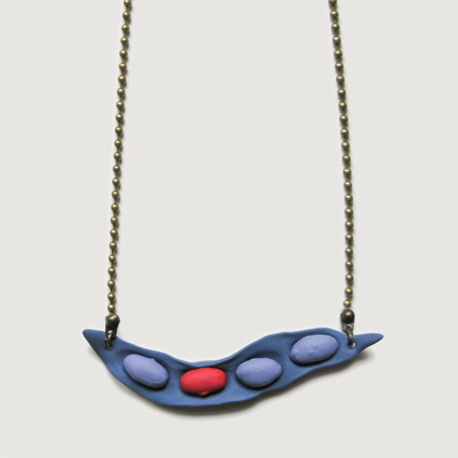 Mezzopiano Collection “Baccelli” [“Pods”] - Handmade jewelry SS 2015 - Designer Luisa Littarru