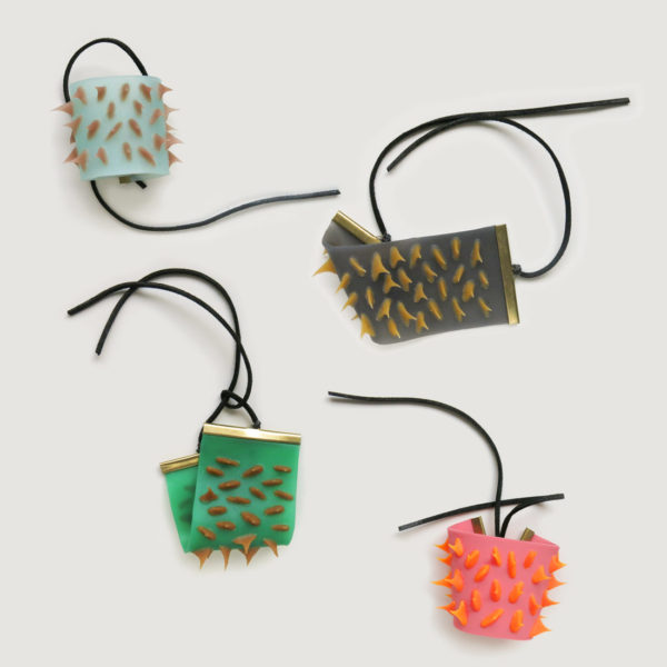 Mezzopiano Collection “Spine” [“Thorns”] - Handmade jewelry AW 2017/18 - Designer Luisa Littarru